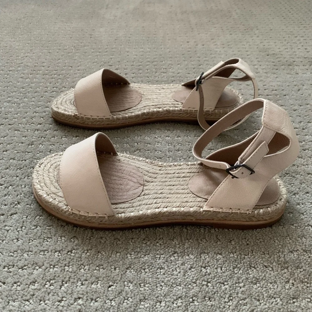 NWOT Eileen Fisher off white espadrilles size 8 - Picture 2 of 7